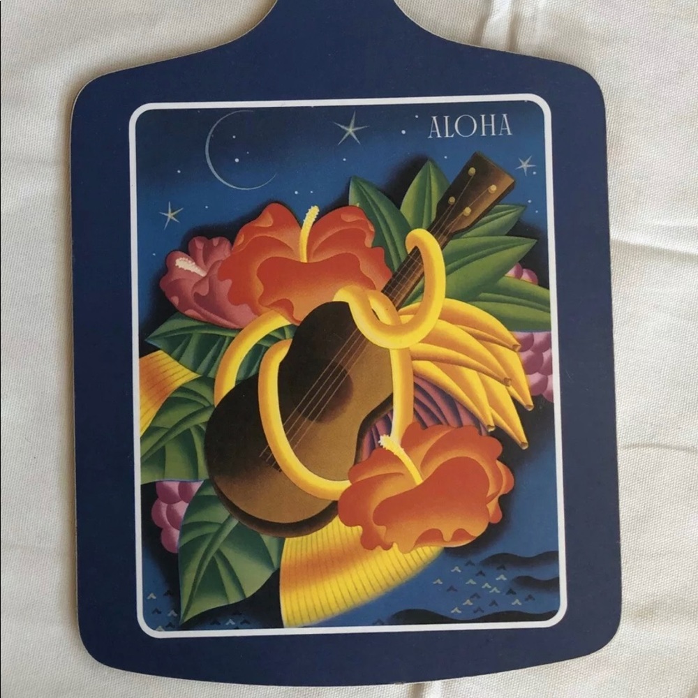ALOHA Frank Macintosh MATSON LURLINE Cutting Board